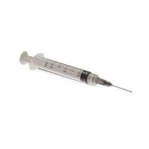 Exel 3 ml Luer Slip Syringe with 22 Gauge x 1 Needle 3ml 100ct