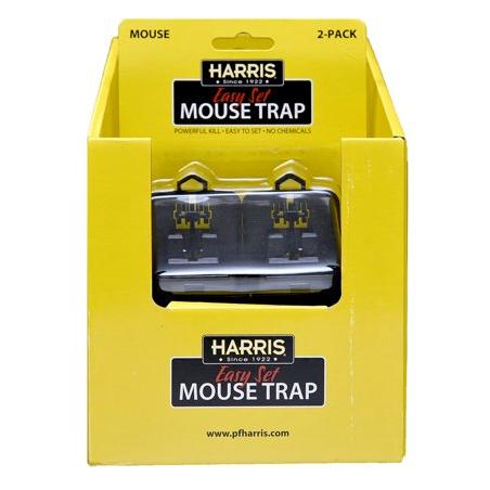 Harris Reusable Plastic Mouse Trap (4-Pack)