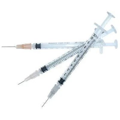 Exel Luer Lock Syringe With Needle, 5-6cc