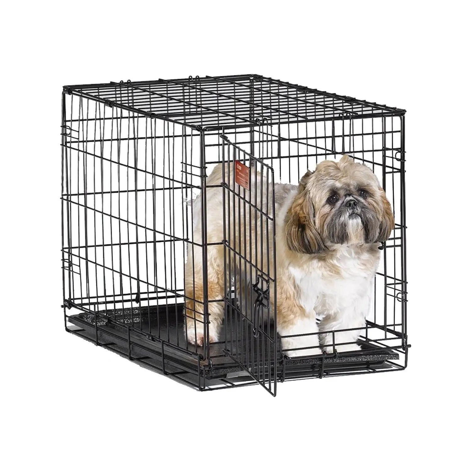 Pet Lodge Large Wire Dog Crate, Great for Pets Up To 50lbs