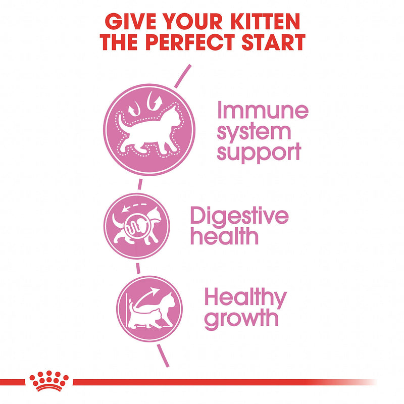 Royal Canin Feline Health Nutrition Kitten Dry Cat Food, 3 Lbs. Bag