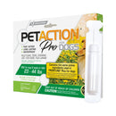 PetAction Pro Flea and Tick Topical Treatment for Dogs, 23-44 Lbs, 3 Count