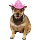 Rubie's Pink Cowgirl Dog Hat with Tiara Party Costume