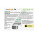 PetAction Pro Flea and Tick Topical Treatment for Dogs, 23-44 Lbs, 3 Count