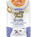 Purina Cat Food Fancy Feast Broths With Tuna, Shrimp & Whitefish 1.4 oz. Pouch