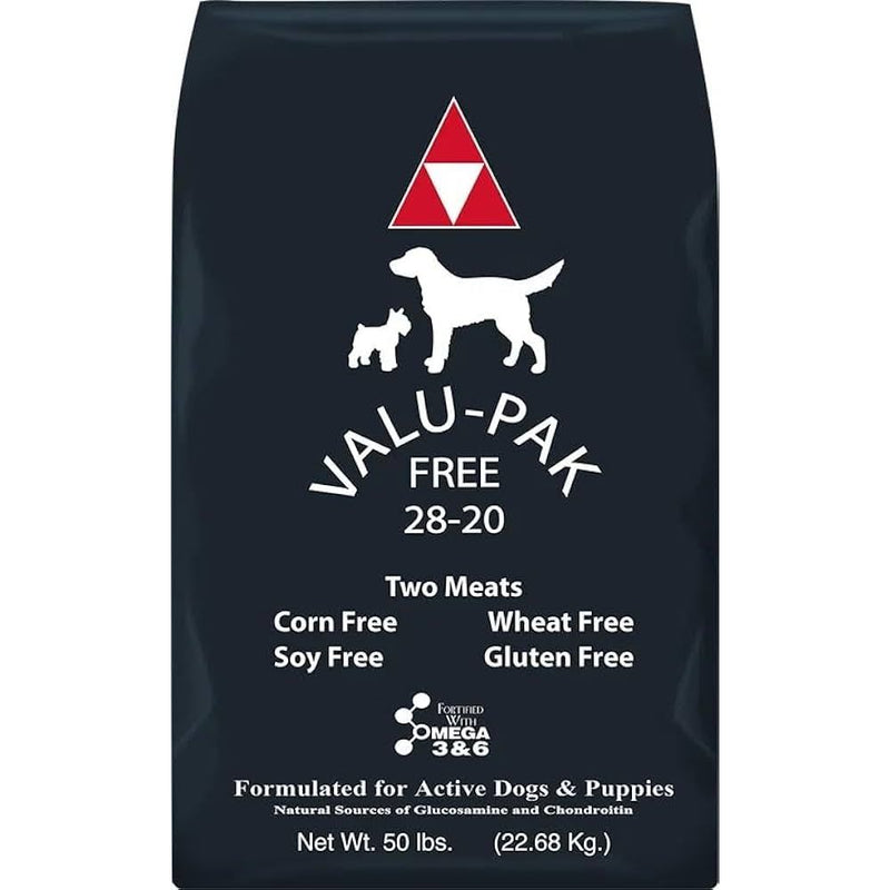 Valu-Pak Free 28-20 Dry Dog Food 50 lbs. Local Pick up Only! No Free Shipping