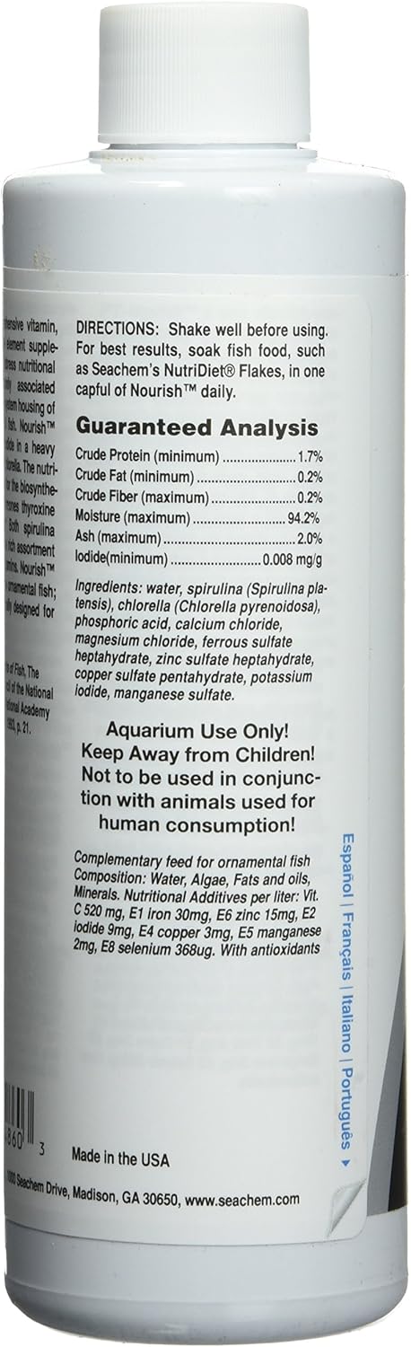 Seachem Nourish 500ml for Freshwater Fishes