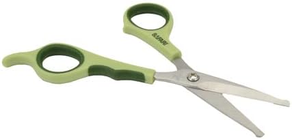 Safari Safety Scissors for Dogs Trimming Hair Around Eyes, Ears & Paws