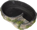 Zilla Rock Lair Naturalistic Reptile Hideaway Terrarium Accessory, Large