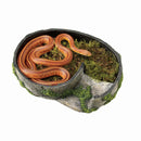 Zilla Rock Lair Naturalistic Reptile Hideaway Terrarium Accessory, Large