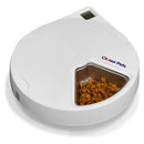Cat Mate C500 Five-Meal Automatic Pet Feeder with Stainless Steel Bowl Inserts