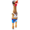 Charming Pet Squawkers Earl Latex Rubber Chicken Interactive Dog Toy, Large