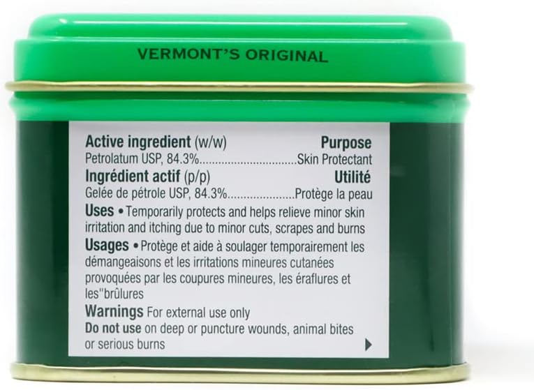 Vermont's Original Bag Balm Tin Utter Ointment 8 oz. Great For Humans Too