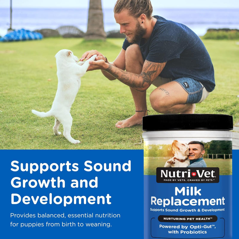 Nutri-Vet Milk Replacement for Puppies with Probiotics 12 oz.