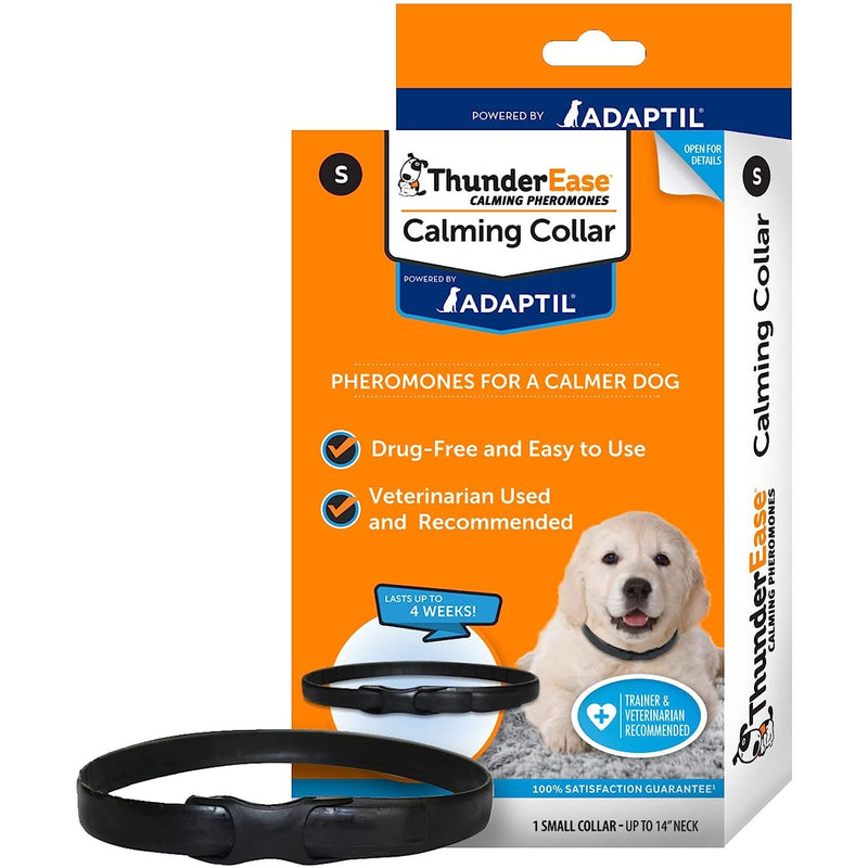 ThunderEase Calming Anti Anxiety Pheromone Collar for Dogs, Small