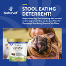 NaturVet Coprophagia Deterrent Plus Breath Aid Soft Chew 70CT