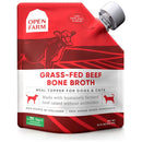 Open Farm Bone Broth Grass-Fed Beef, Food Topper for Both Dogs and Cats 12 oz.