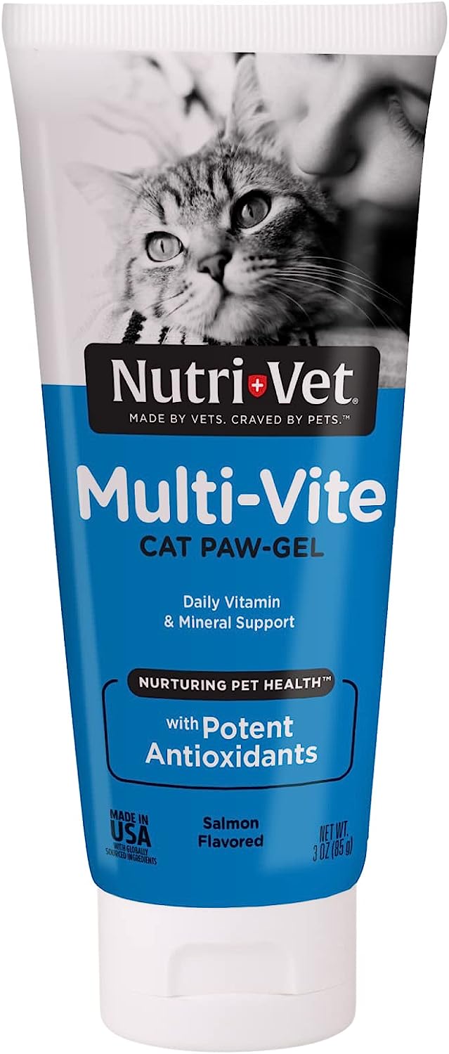 Nutri-Vet Multi-Vite Multivitamin Paw Gel for Cats