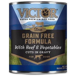 Victor Grain Free Beef and Vegetables Canned Wet Dog Food 12-Pack