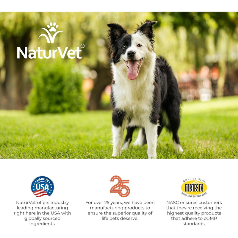 NaturVet Digestive Enzymes Plus Probiotic for Dogs 120ct Soft Chew