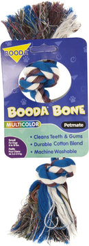 Petmate Booda Two Knot Rope Bone Multicolored, Small