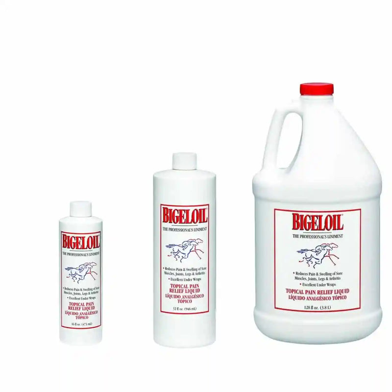 Bigeloil Sore Muscle & Joint Pain Relief Horse Liniment 32 oz.