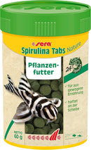 Sera Spirulina Veggie Tabs Nature 2.1 oz. Ideal for Herbivorous Fish Food