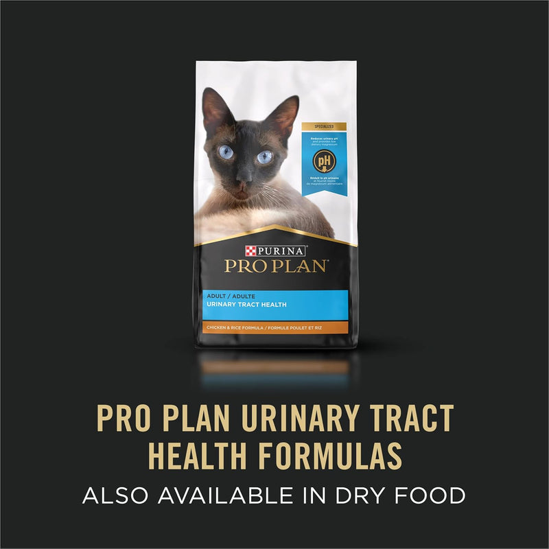 Purina Pro Plan Urinary Tract Adult Wet Cat Food Chicken 5.5 oz.