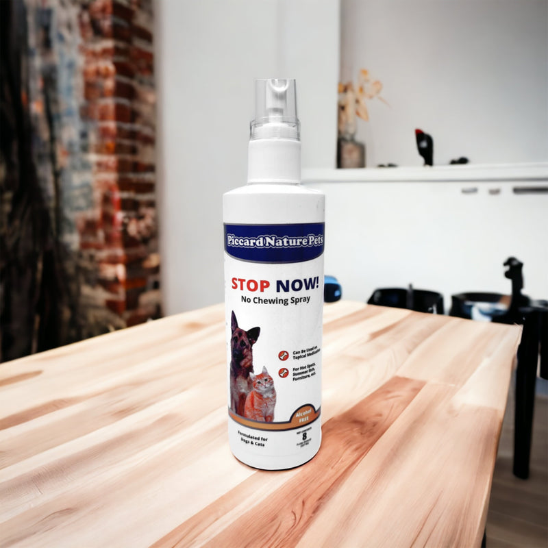 PiccardNaturePets Stop Now! No Chewing Pet Training Spray 8 oz.