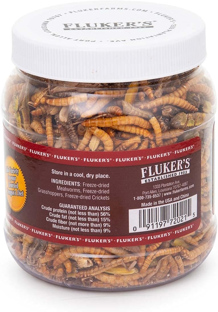 Fluker's Bearded Dragon Medley Treat Food 1.8 oz.