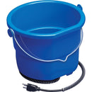 API Heated Bucket Heated Round Bucket, 9 Quart Blue