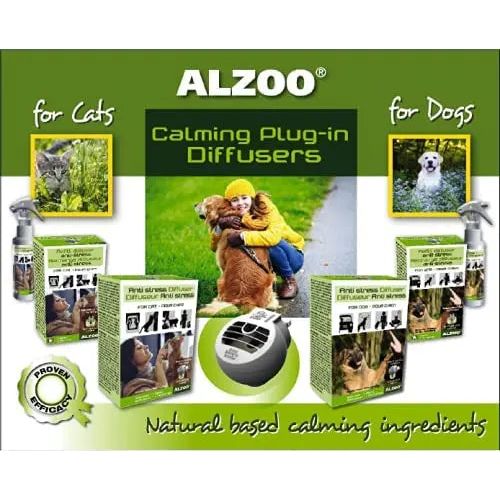 Alzoo Natural Calming Spray for Dogs 3.4 oz. Alzoo