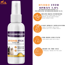Piccardmeds4pets Hydro-Itch Spray 1.0 % for Dogs Cats & Horses 4 oz.