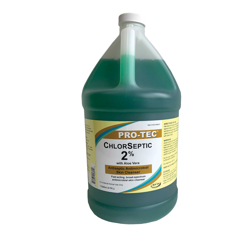 Chlorseptic 2% with Aloe Vera Antiseptic Skin Cleanser Gallon PRO-TEC