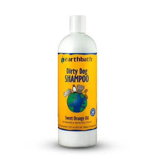 Earthbath Dirty Dog Shampoo, Sweet Orange Oil 16 fl. oz Earthbath