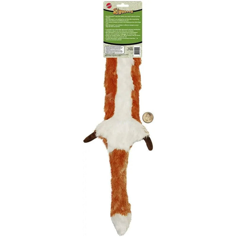 Ethical Pet Skinneeez Fox Stuffless Squeaky Dog Toy 23-Inch Ethical Pet