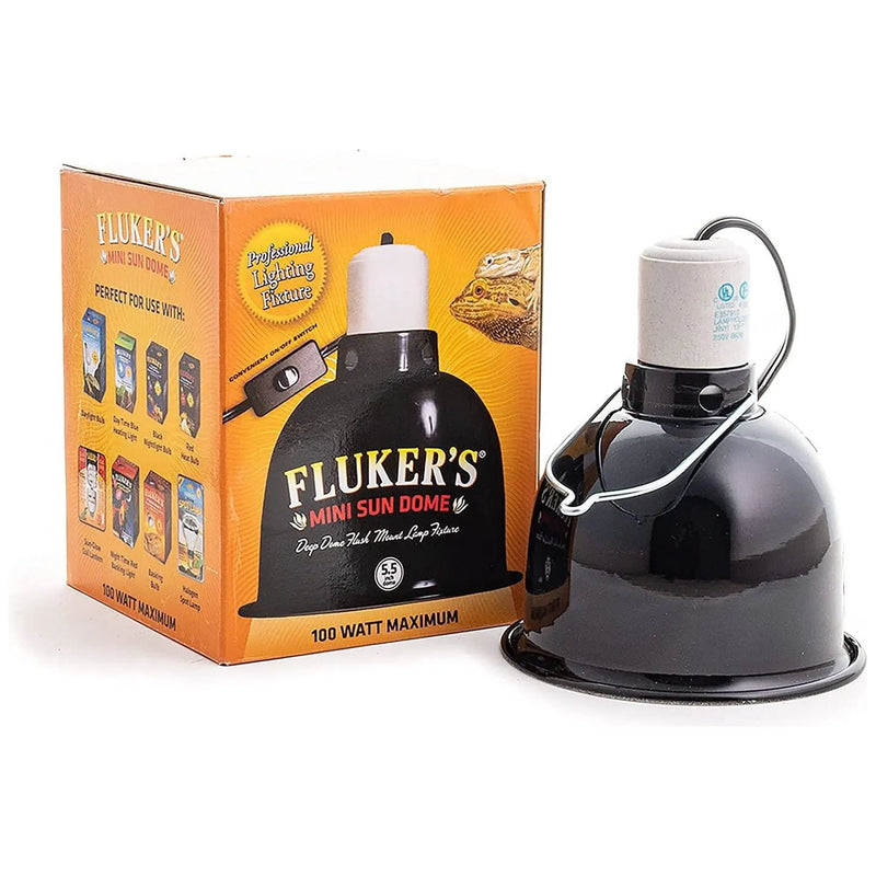 Fluker's Deep Dome Mini Sun Dome Lamp 5.5 In Fluker's