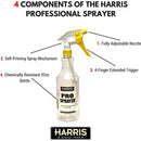 Harris Professional Spray Bottle 32 oz. 3-Pack Harris