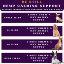 Piccardmeds4pets Be-Still Calming Chews with Hemp for Dogs and Cats 60CT