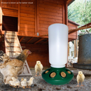 Harris Farms Chick Feeder Quart Jar and Screw-On Poultry Feeder Set