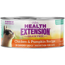Health Extension Wet Cat Food Canned, Chicken & Pumpkin Recipe 2.8 oz. 24-Count