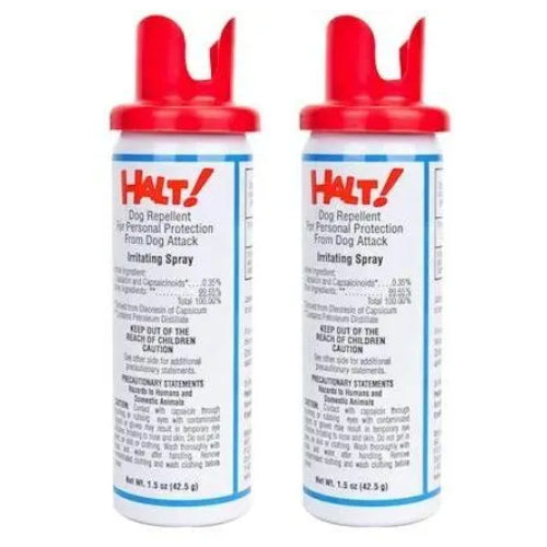 Halt Effective Dog Repellent Spray 1.5 oz. 2-Pack