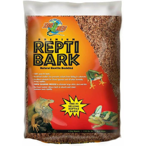 Zoo Med Premium Reptile Bark Fir Bedding, 4 Quarts