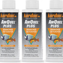 Kordon Amquel Plus Aquarium Ammonia Detoxifier Conditioner 4 oz. 3-Pack