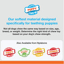 Nylabone Puppy Chew Teething Pacifier Bacon Flavor, X-Small Nylabone