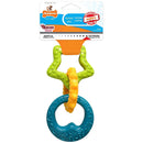 Nylabone Puppy Power Chew Rings Bacon Flavor, Up to 25lbs. Nylabone