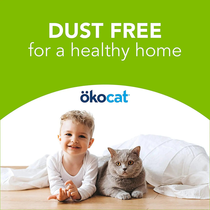 Okocat Dust Free Non-Clumping Paper Pellet Litter 12.3LBS ökocat