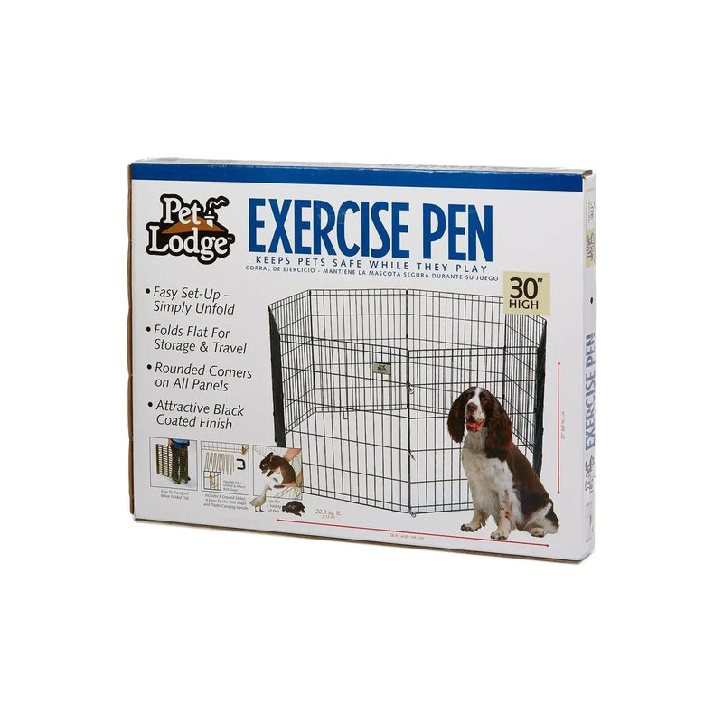 Pet Lodge High Metal Pet Exercise Pen 30" Pet Lodge