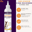 Piccardmeds4pets Advanced Ear Cleanser Alcohol Free 8 oz. Piccard Meds 4 Pets