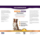 Piccardmedspets Keto-Itch Relief Chlorhexidine Plus 2% Shampoo 16oz Piccard Meds 4 Pets